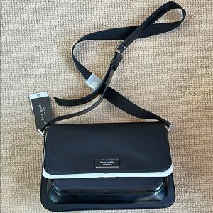 Kate Spade KSNYL Sam Icon Black Crossbody Bag - never used